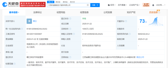 軟通動力在江西成立技術服務公司，拓展軟件開發與技術轉讓業務版圖